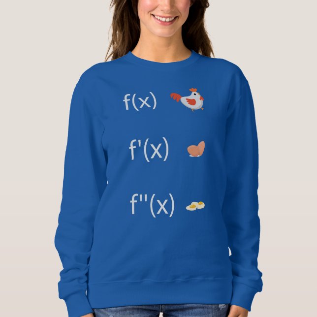 Derivative function for math teacher derivative sweatshirt (Front)