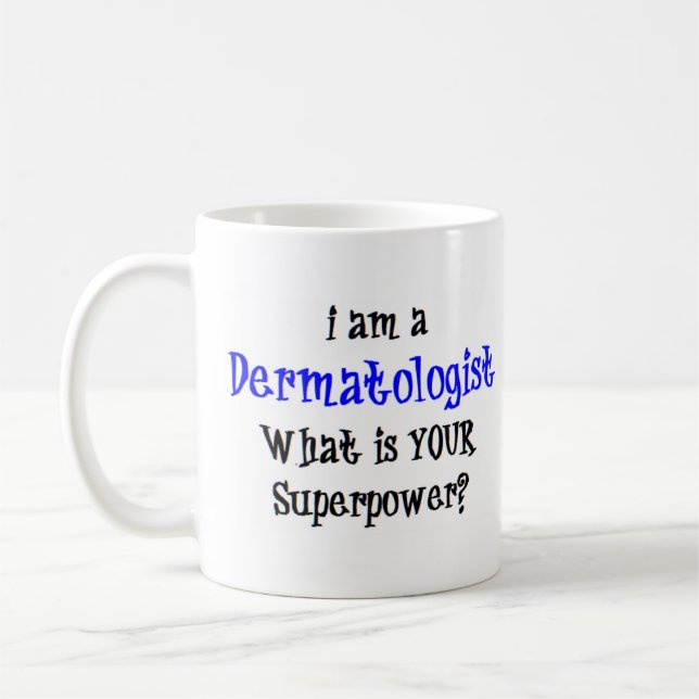 dermatologist coffee mug (Left)