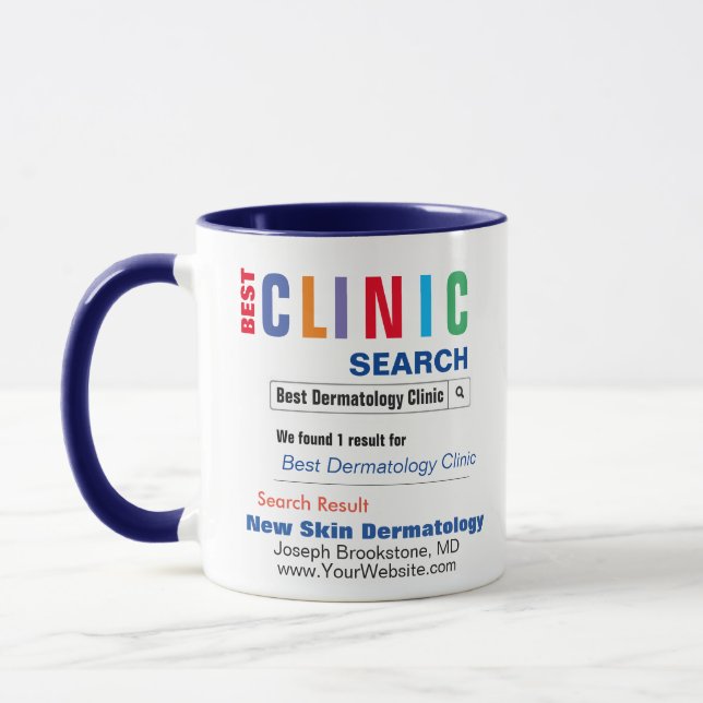 Dermatologist GIft Mug (Left)