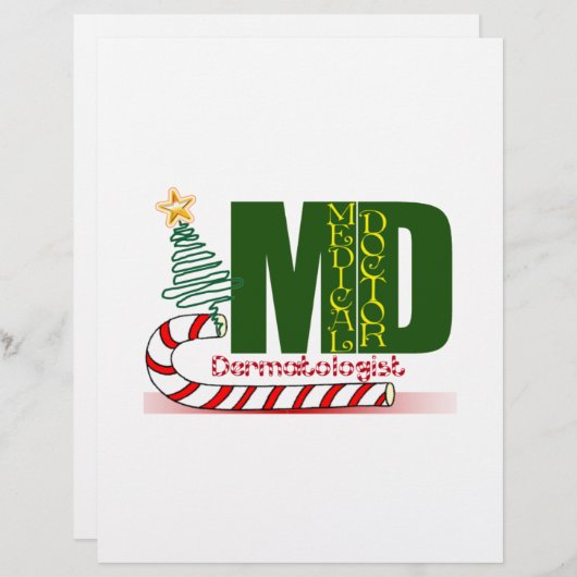 Dermatologist MERRY CHRISTMAS (Front/Back)