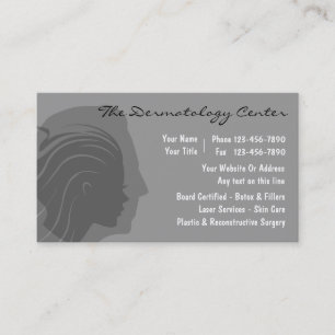 Dermatology Business Cards