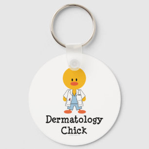 Dermatology Chick Keychain