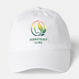 🌿 Dermatology Clinic Logo Skin Care Center 💚 Hat