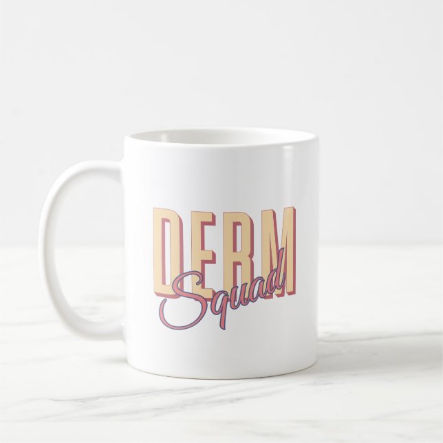 Dermatology Esthetician Skin Care Worker Coffee Mug (Left)