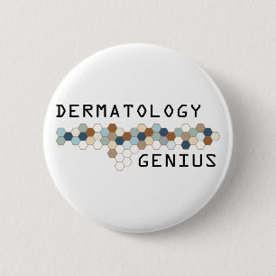 Dermatology Genius Button