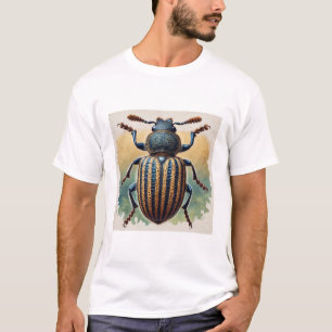 Dermestid Beetle in Watercolor and Ink 280824IREF2 T-Shirt