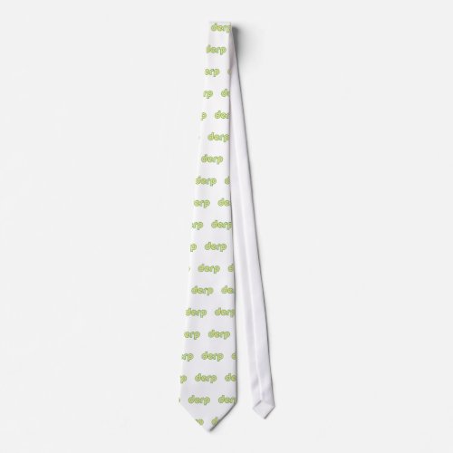 Derp 1 neck tie