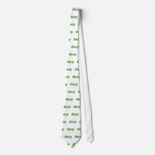 Derp 2 neck tie
