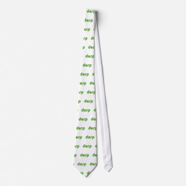 Derp 2 neck tie (Front)
