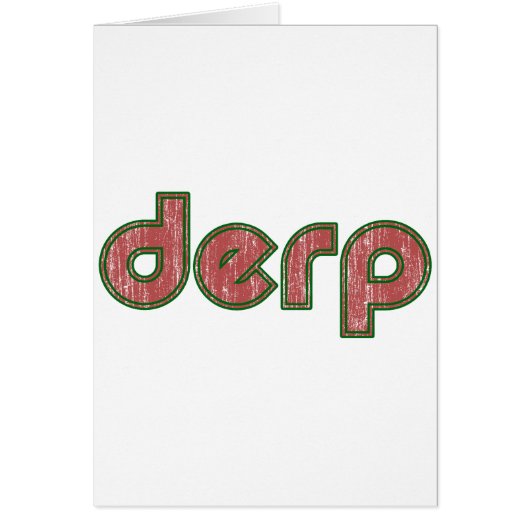 Derp 4 cards (Front)