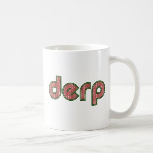 Derp 4 coffee mug