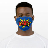 Derp Adult Cloth Face Mask (Worn)