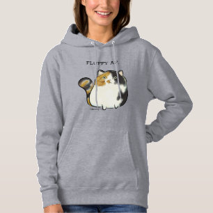 Derp cats sassy calico hoodie