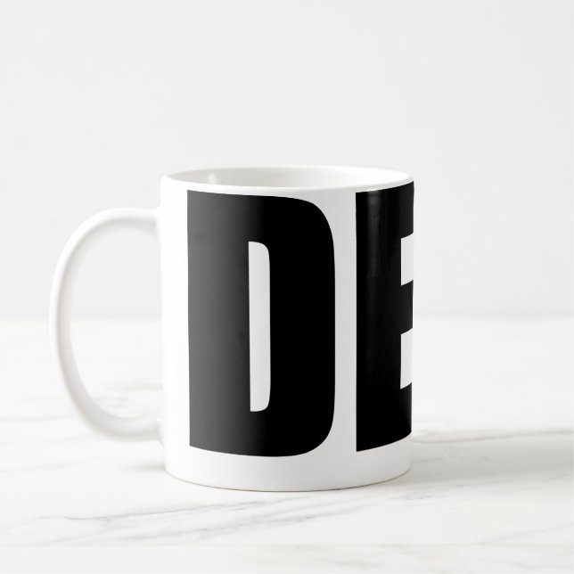 DERP COFFEE MUG (Left)