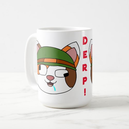 Derp Emoji Coffee Mug