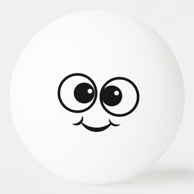 Derp Face Ping Pong Ball (Front)