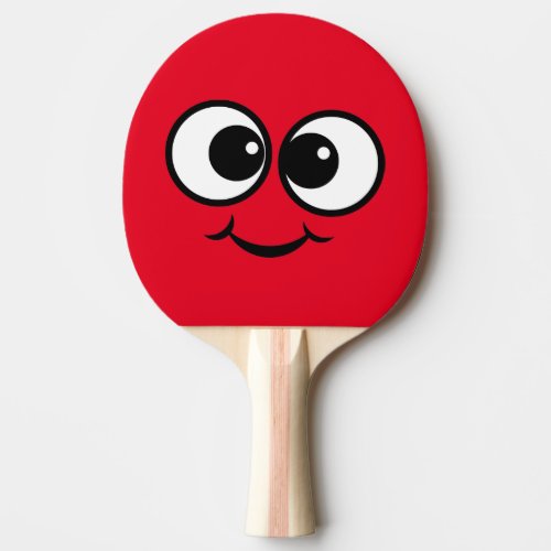 Derp Face Red Ping Pong Paddle