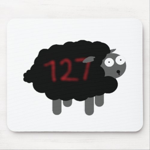 Derp Sheep Mouse Pad
