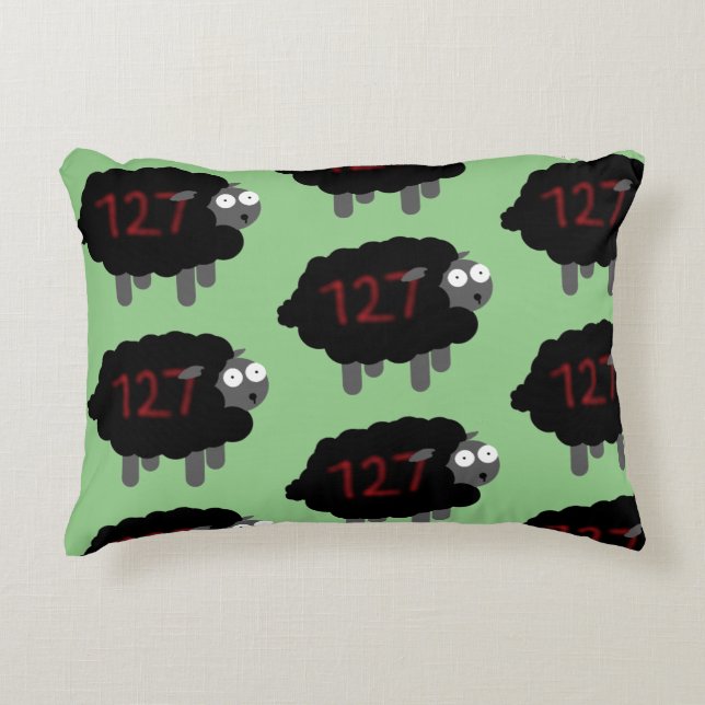 Derp Sheep Pillow (Front)