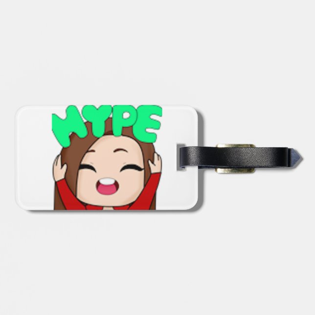 Derpy Hype Luggage Tag (Back Horizontal)
