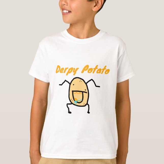 Derpy Potato Shirt (Front)