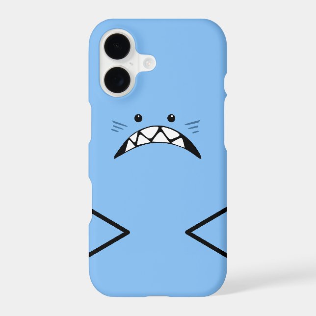 Derpy Shark Iphone Case (Back)