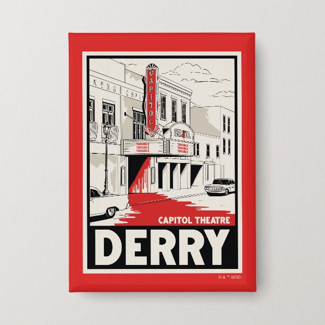 Derry Capitol Theatre Button (Front)