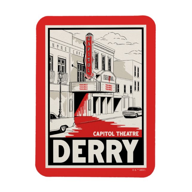Derry Capitol Theatre Magnet (Vertical)