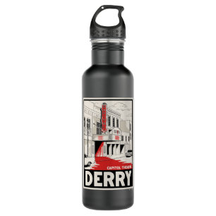 Derry Capitol Theatre Stainless Steel Water Bottle