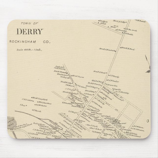 Derry Depot PO Mouse Pad (Front)