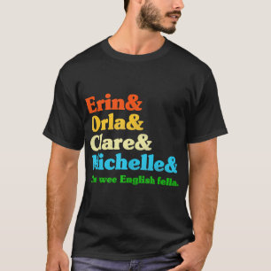 Derry Girl — Character Name List Tee — Funny Girls