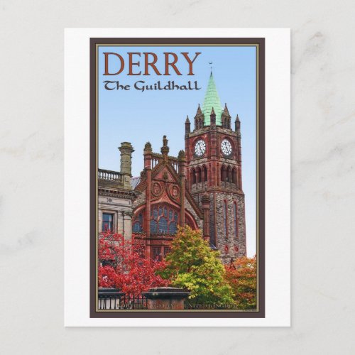 Derry _ The Guildhall Postcard