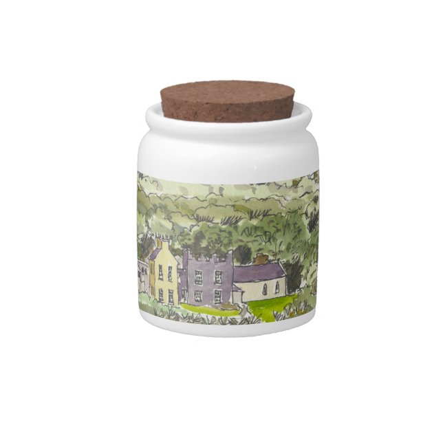 Derrynane House Candy Jar (Front)