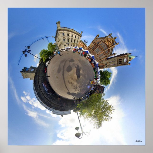 Derry's Walled City Market Poster (Front)