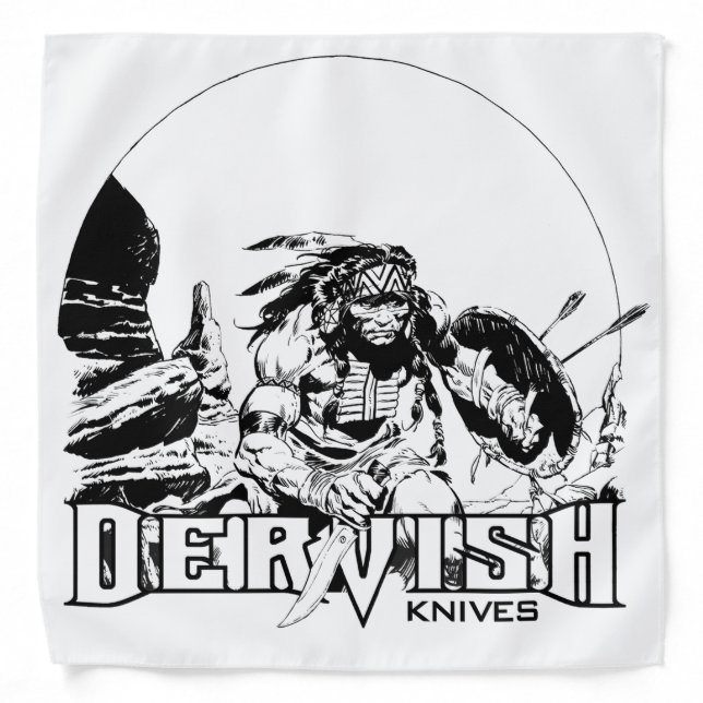 Dervish Knives Bandana (Front)