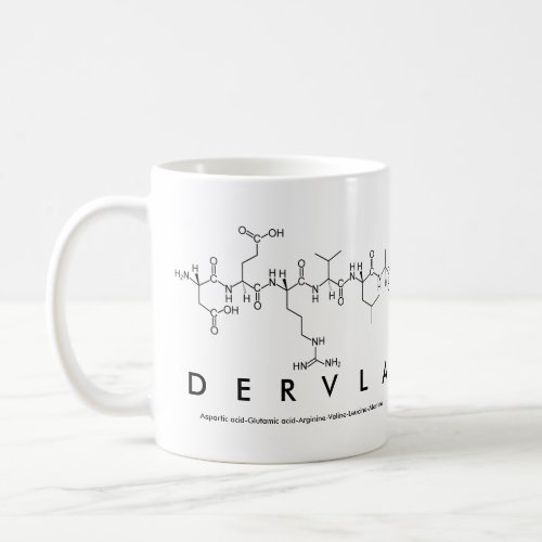 Dervla peptide name mug