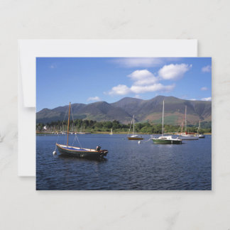 Derwent Water and Skiddaw Postcard