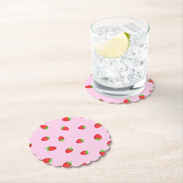 Des Fraises Coaster (Insitu)