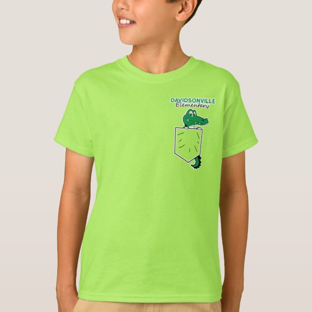 DES - Gator Gear Pocket Gator T-Shirt (Front)