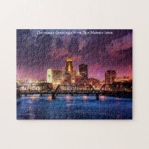 Des Moines Iowa. Jigsaw Puzzle