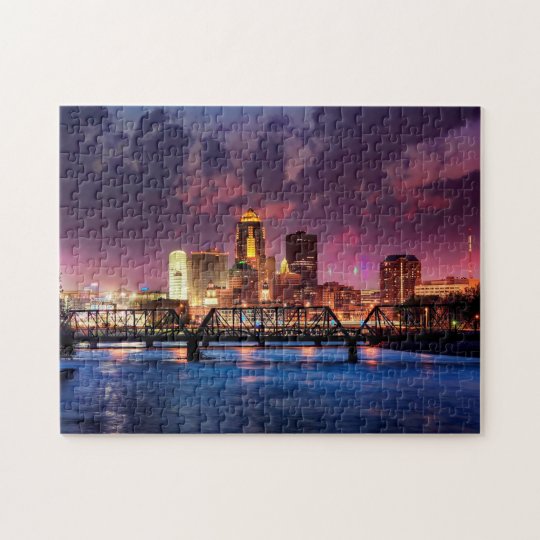 Des Moines Iowa. Jigsaw Puzzle