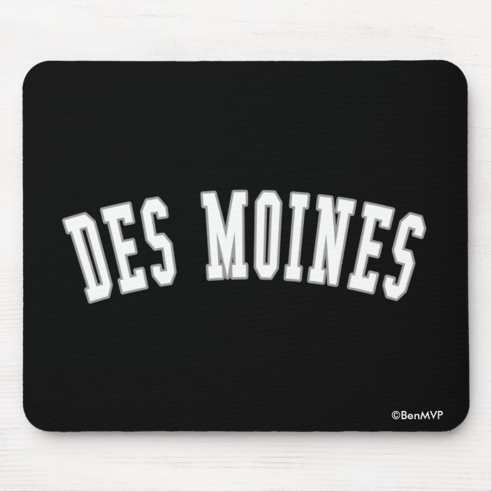 Des Moines Mouse Pad