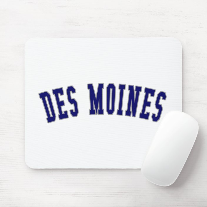 Des Moines Mouse Pad