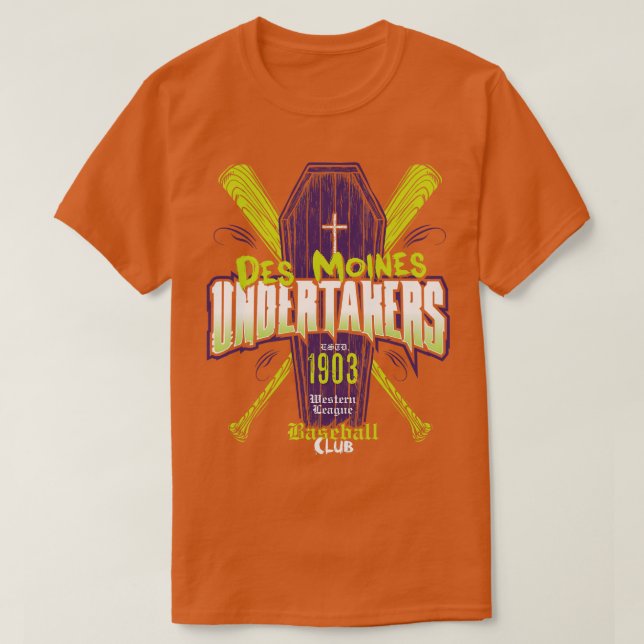 Des Moines Undertakers T-Shirt (Design Front)