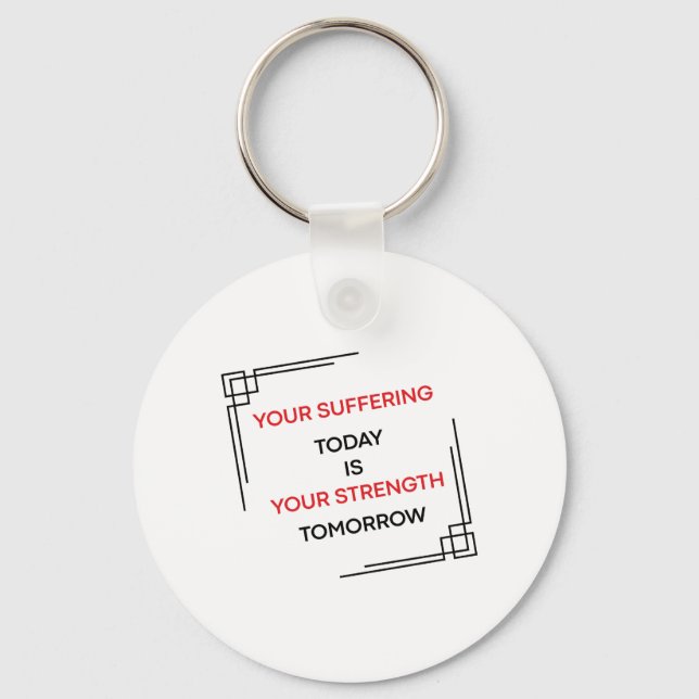 Desain Kutipan Motivasi.Keychain Keychain (Front)