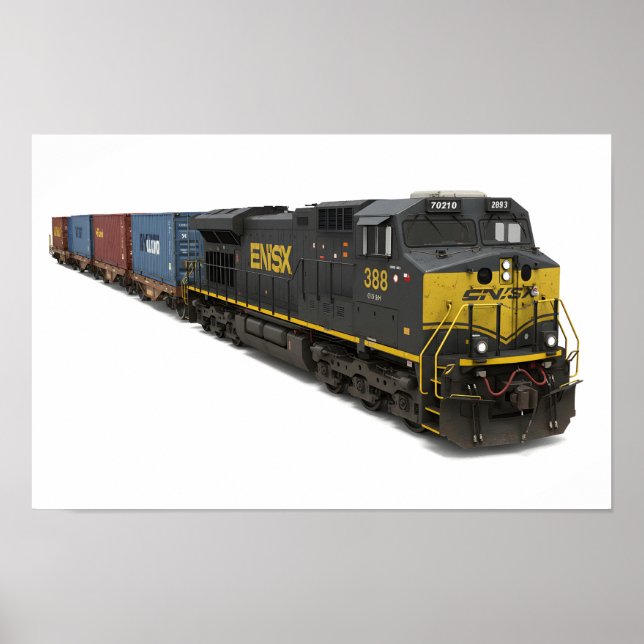 Desal Cargo Train Poster (Front)