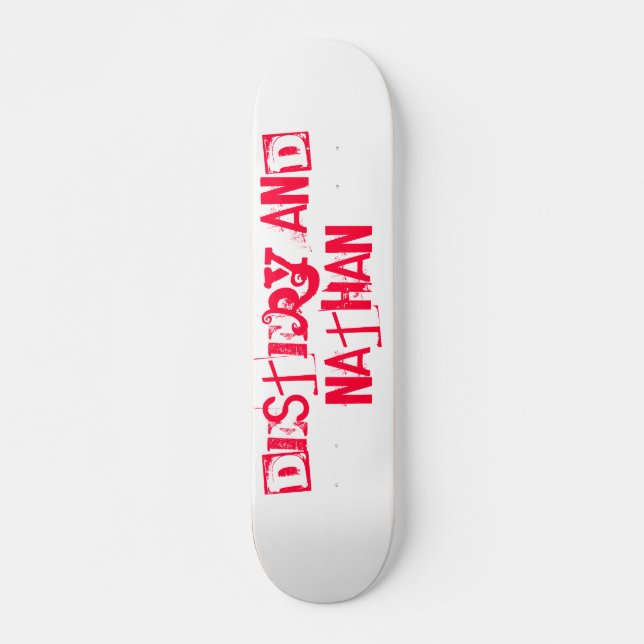 DesandNate Skateboard Deck (Front)