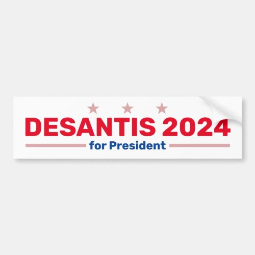 DeSantis 2024 bumper sticker