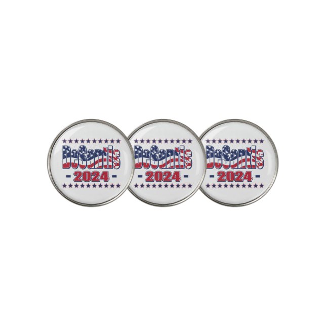 DeSantis 2024 Golf Ball Marker (3 Up)