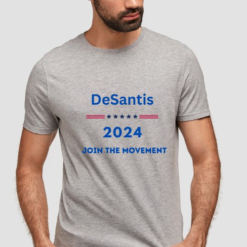 DeSantis 2024 Join The Movement  T_Shirt